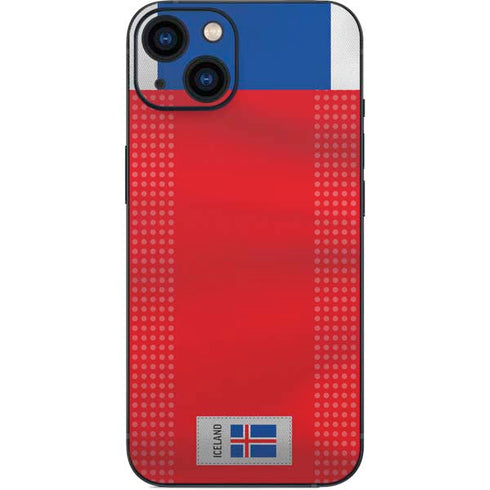 Iceland Soccer Flag iPhone 15 Skin